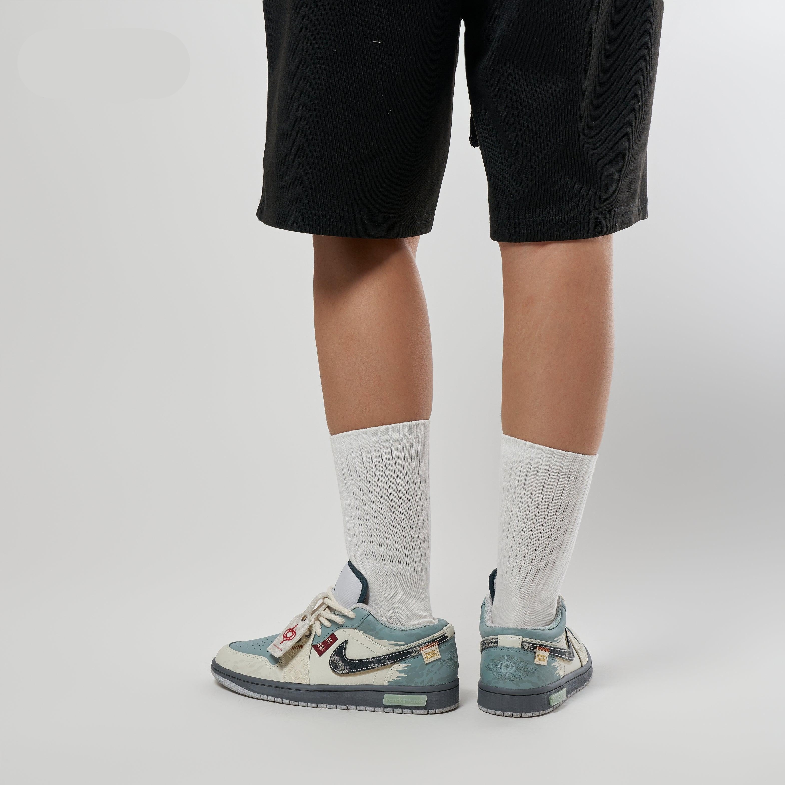 Auspicious Green - Men's Jordan 1 Low Custom