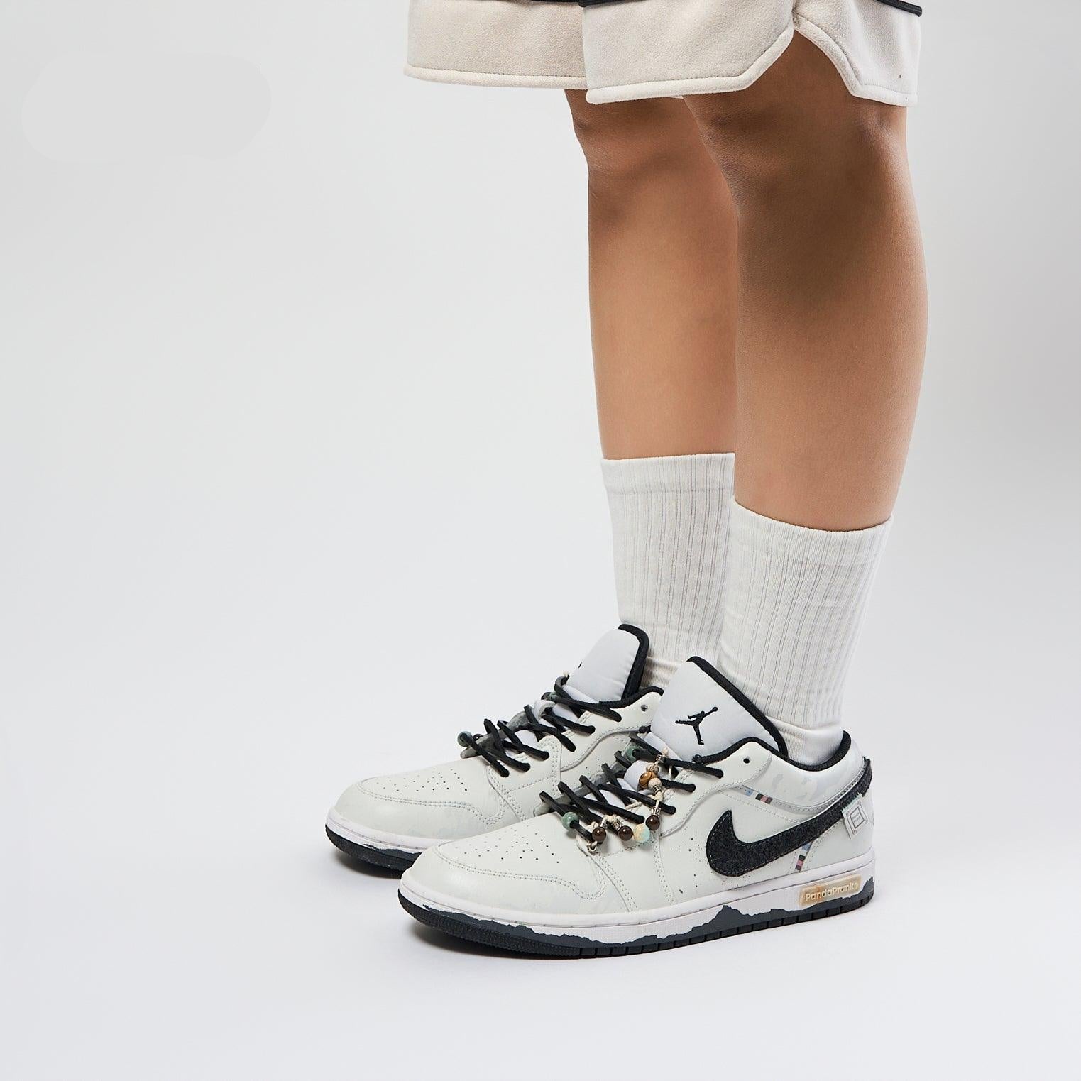 Snowy Realm - Men's Jordan 1 Low Custom