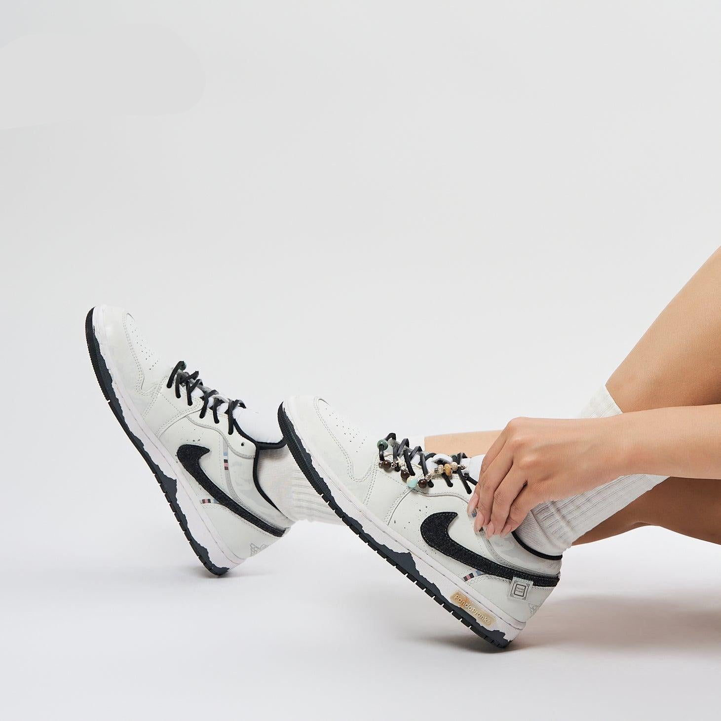 Snowy Realm - Men's Jordan 1 Low Custom