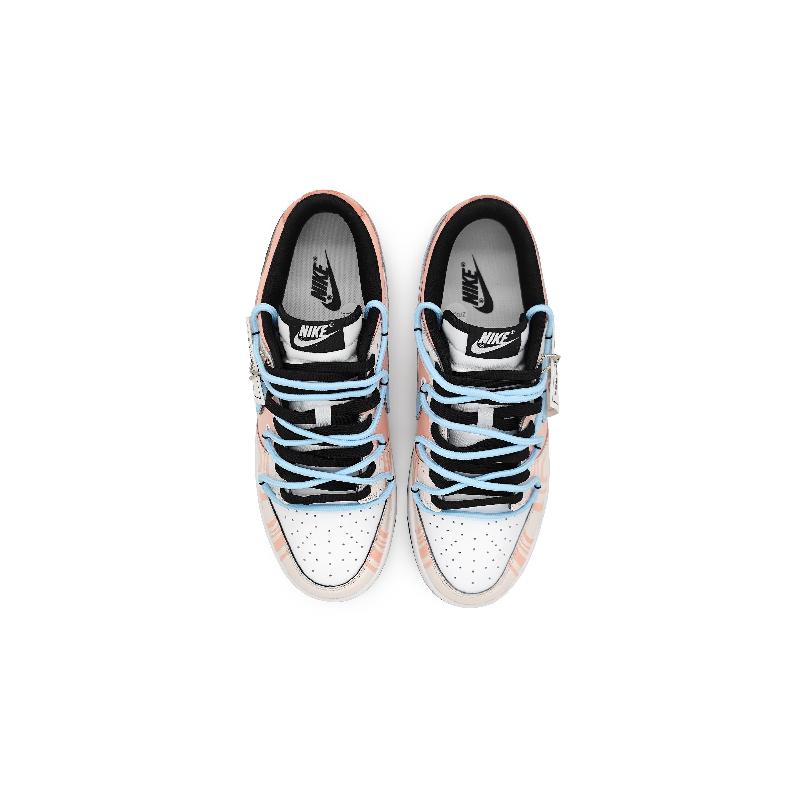 A Heart-Stirring Melody - Dunk Skateboarding Shoes Women's Low-top Chalk White