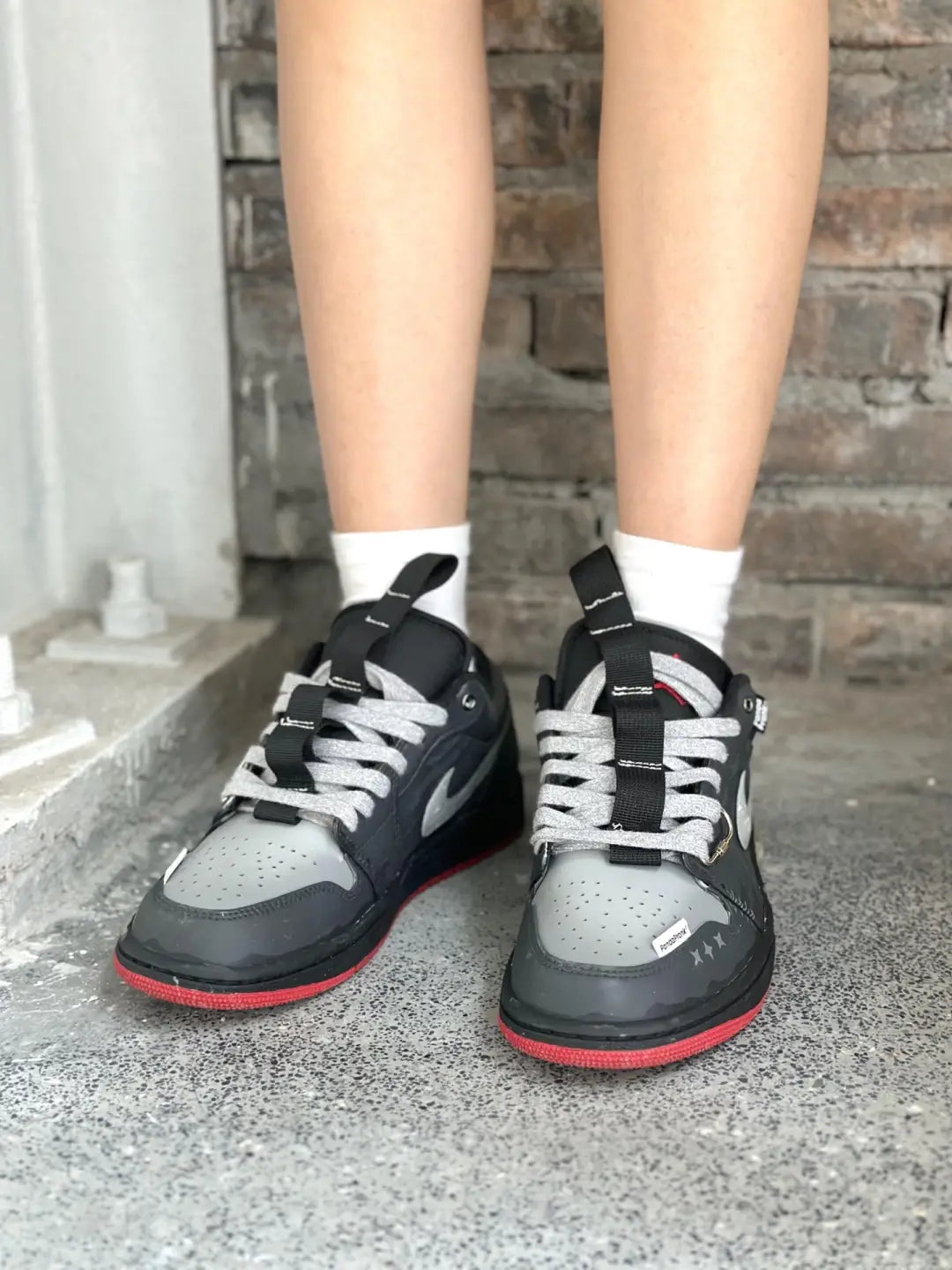 Night Ride - Men's Jordan 1 Low Custom