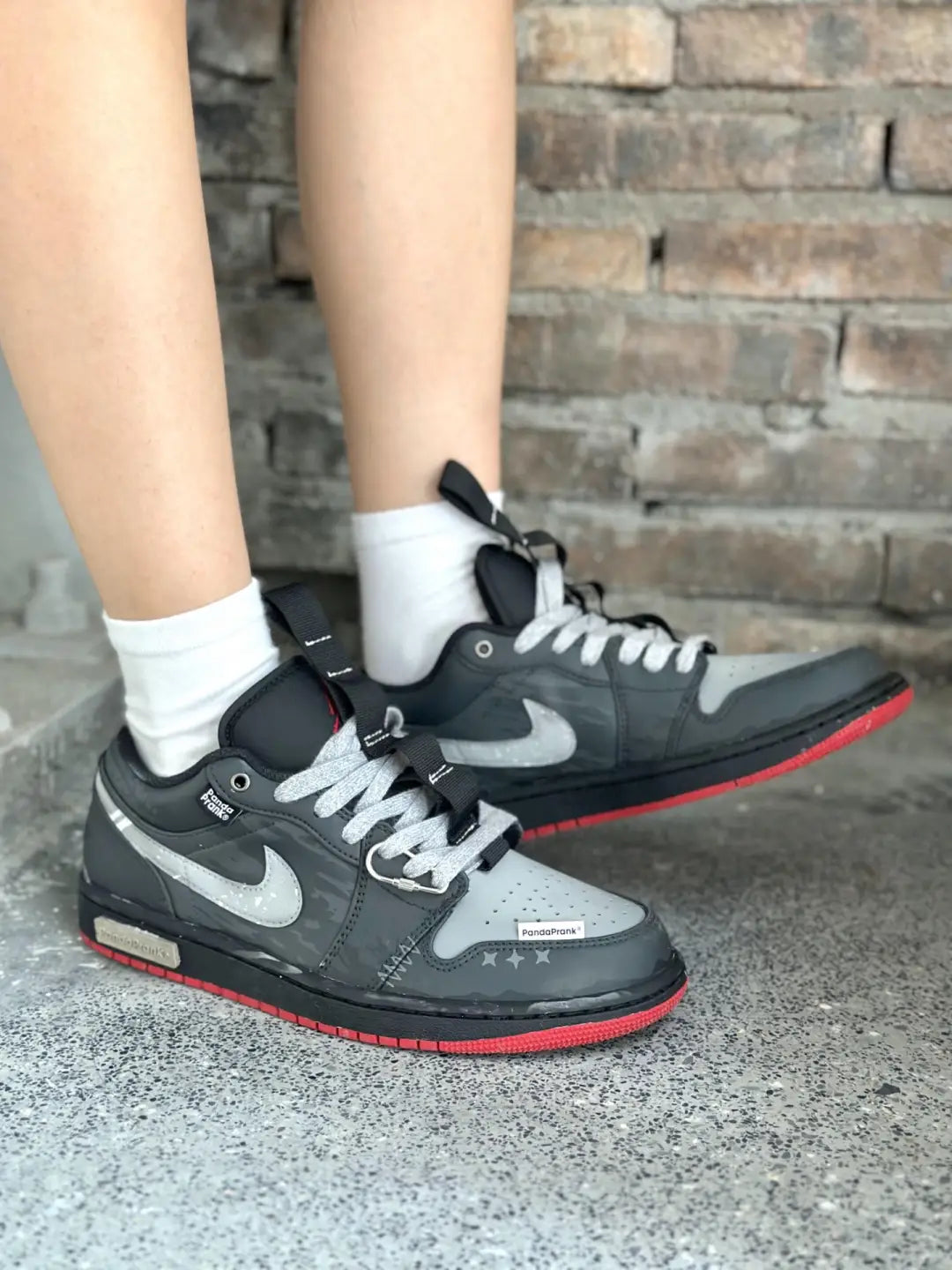 Night Ride - Men's Jordan 1 Low Custom
