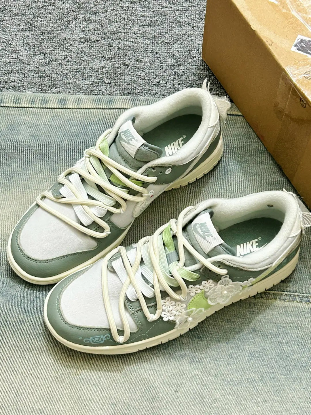 Pearl Confession Letter- Dunk Skateboarding Shoes Unisex Low-top