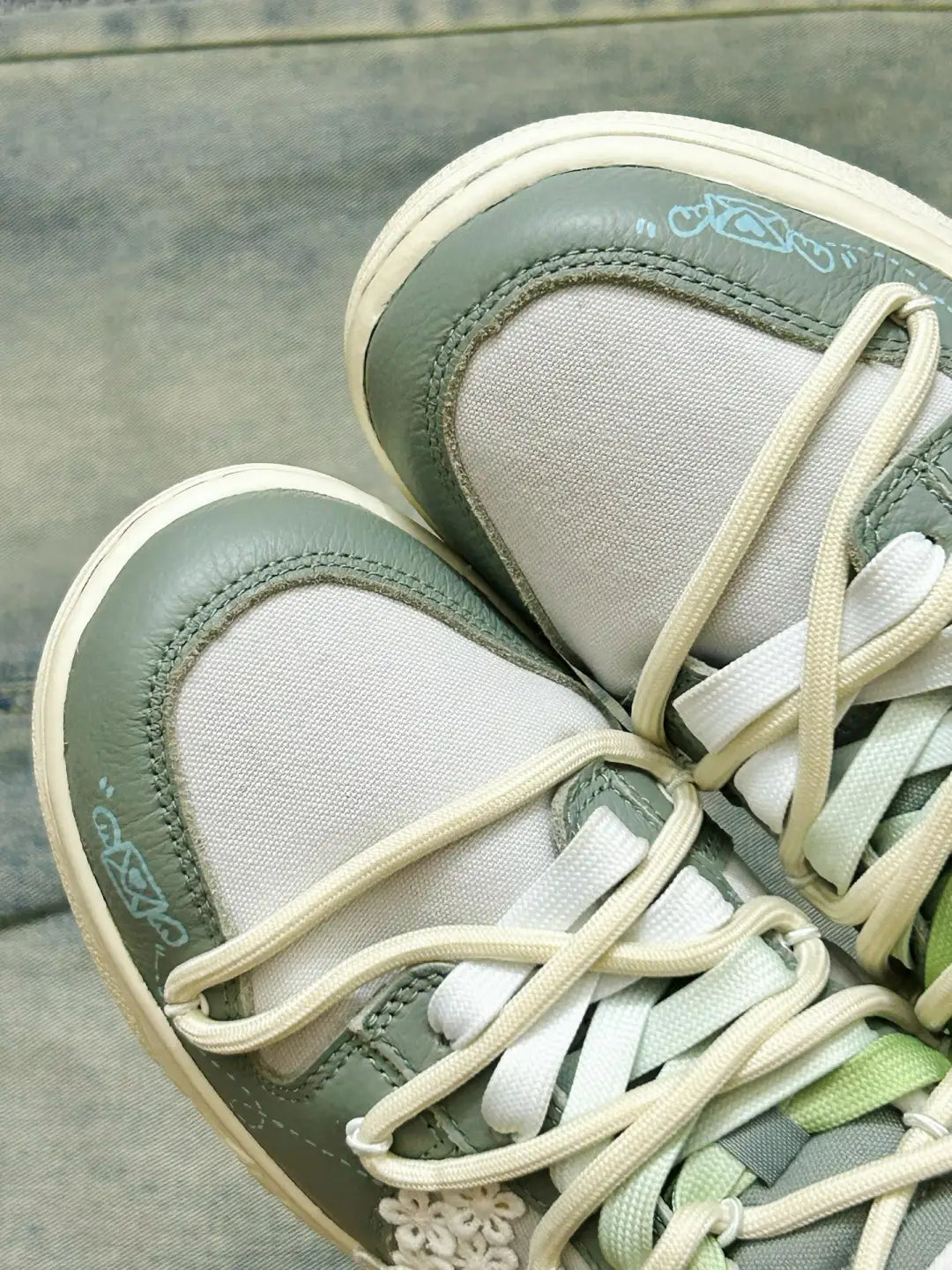 Pearl Confession Letter- Dunk Skateboarding Shoes Unisex Low-top