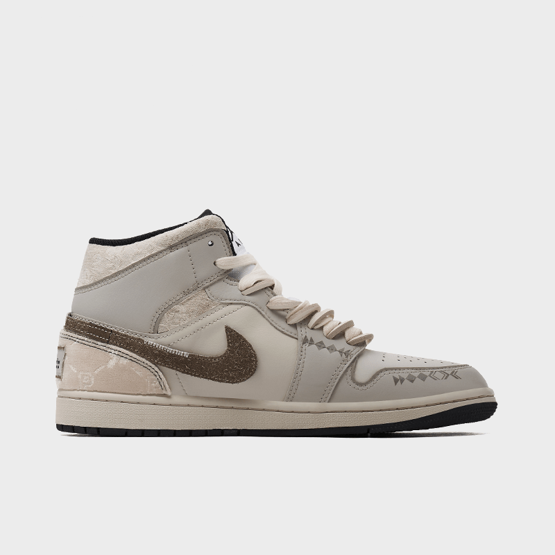 Winter's Whisper - Men's Jordan 1 Mid Custom