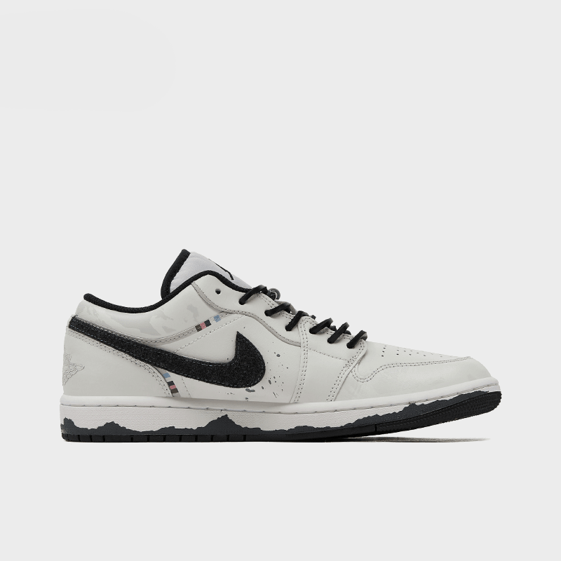 Snowy Realm - Men's Jordan 1 Low Custom