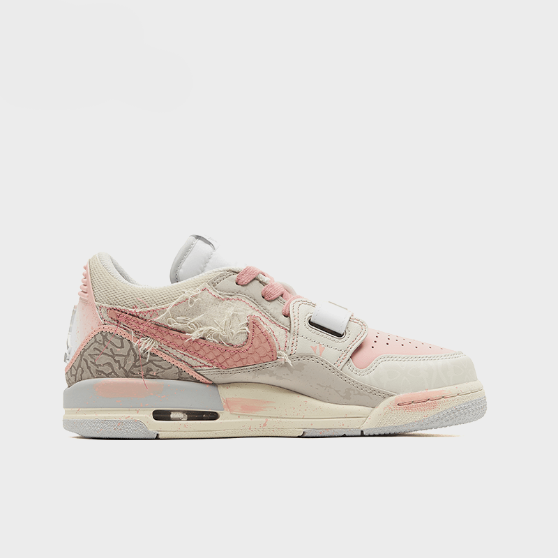 Pink Line - Women's Jordan Legacy 312 Custom