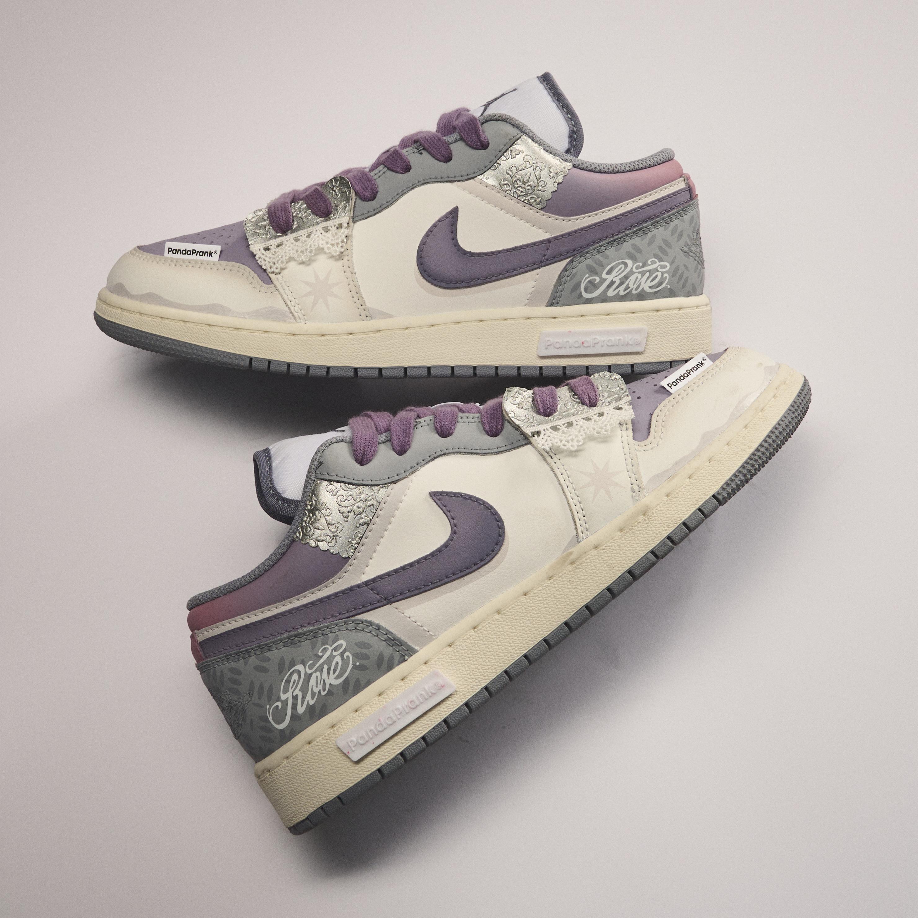Rose Medal - Women's Jordan 1 Low Custom