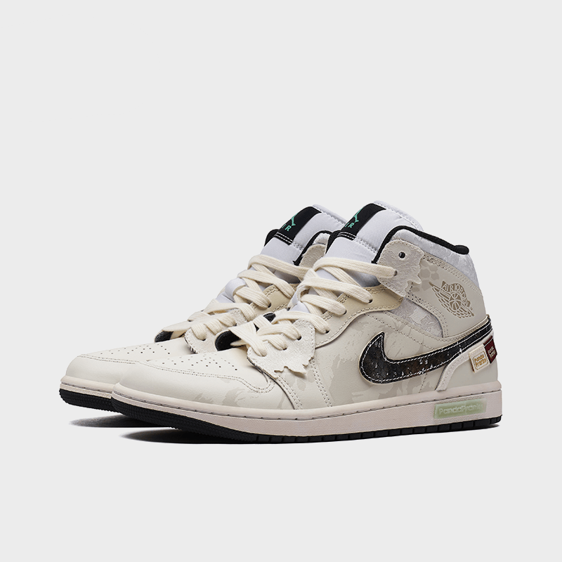 Vibrant Snake Renewal - Men's Jordan 1 Mid Custom