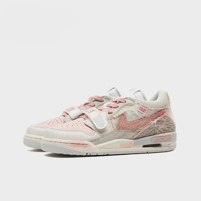 Pink Line - Women's Jordan Legacy 312 Custom