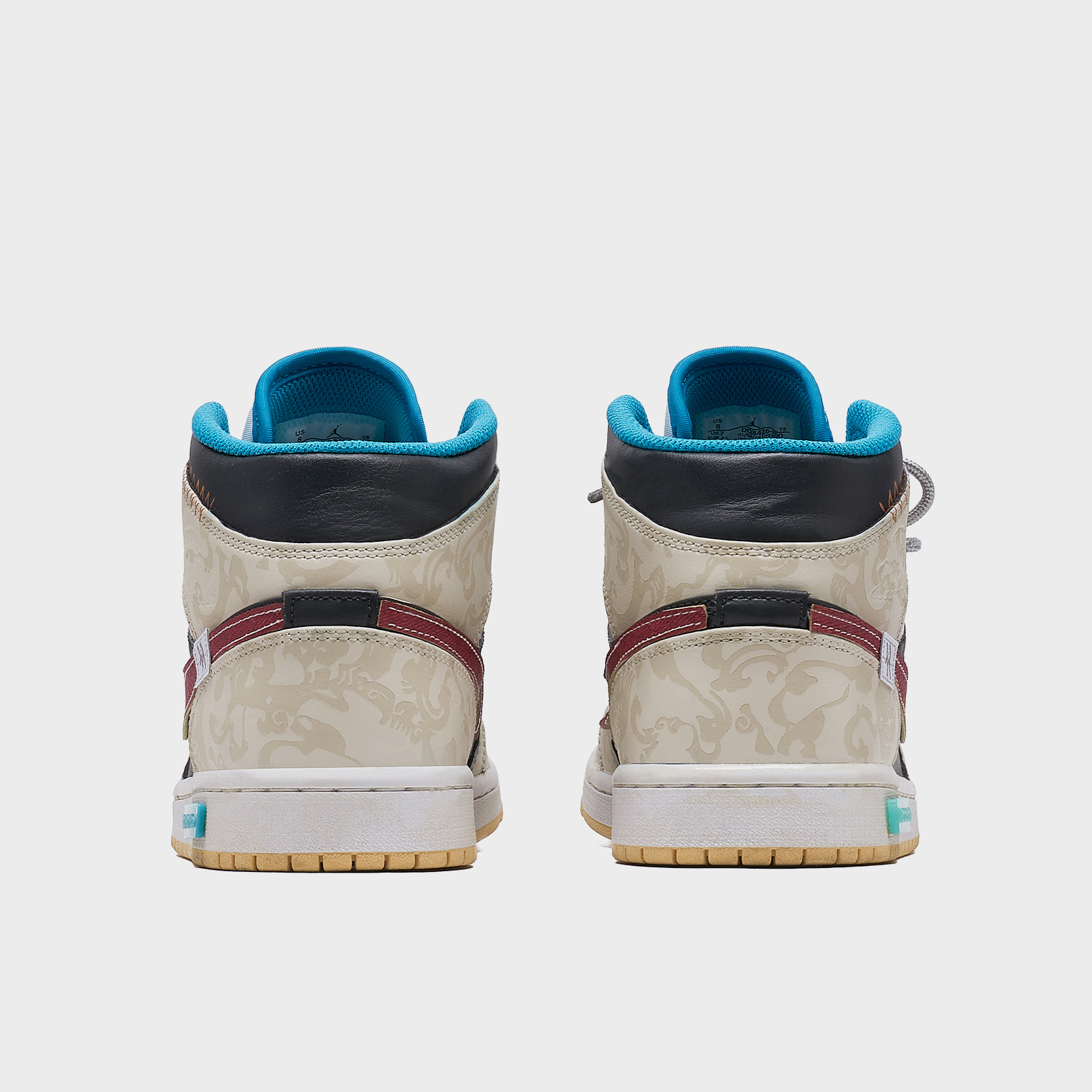 Vision - Men's Jordan 1 Mid CNY Custom