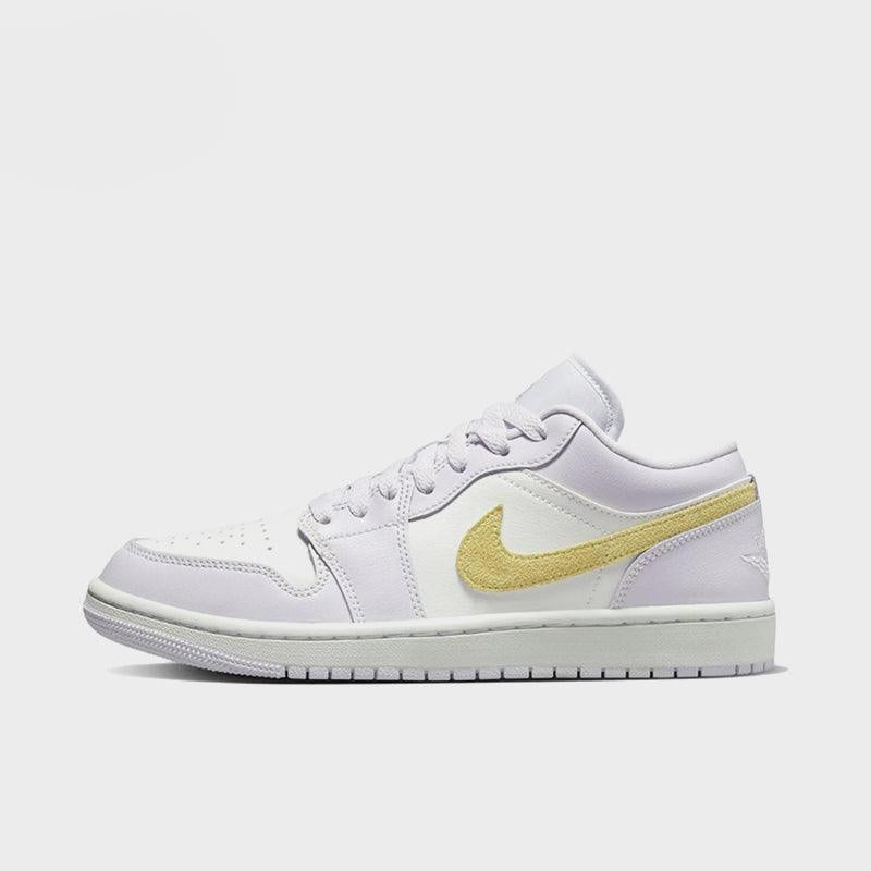 White Taboo - Women's Jordan 1 Low Custom