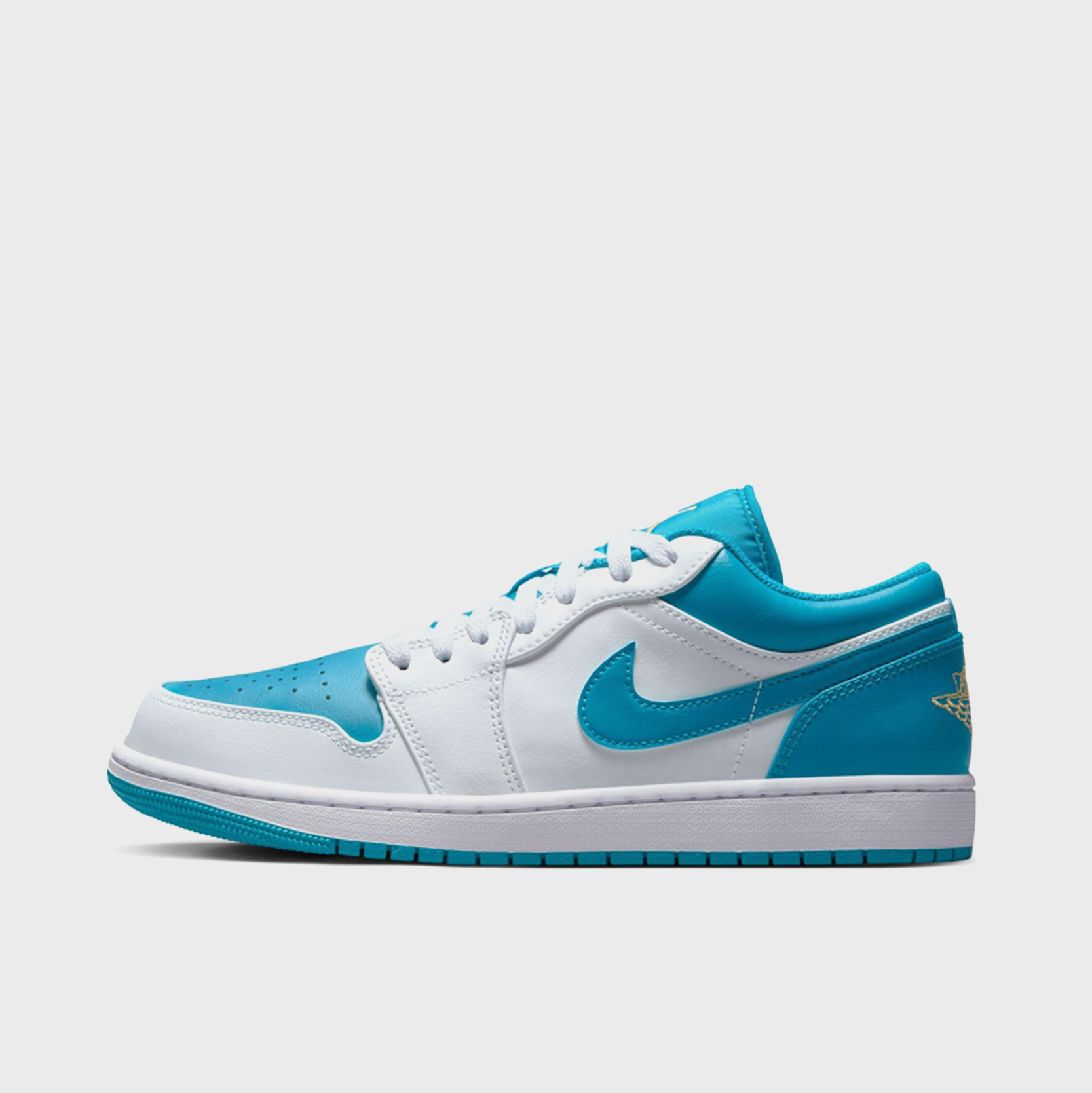 Blue Ripples - Men's Jordan 1 Low Custom