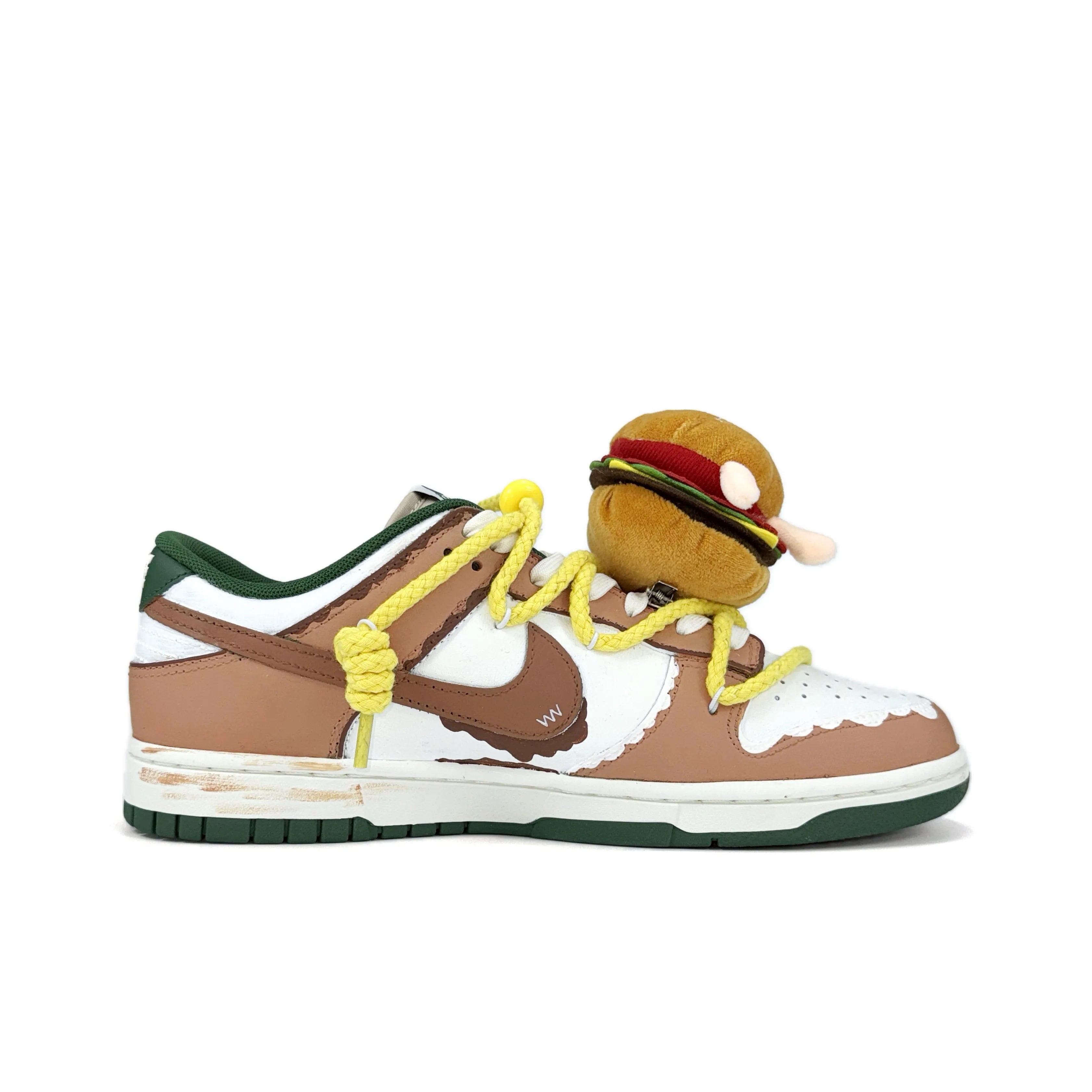 Burger - Burger Fries Detachable Fun Graffiti Unisex