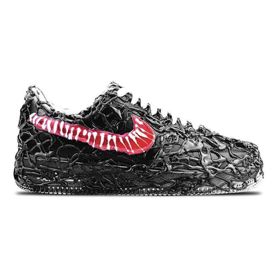 [Custom Superhero Venom]  Air Force 1 Skateboarding Shoes Women's