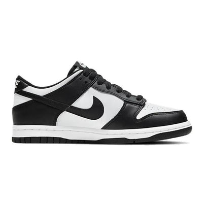 [Custom Female bamboo forest panda]  Dunk Skateboarding Shoes Women's Low-top Black/white/green