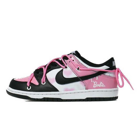 [Custom Peach Love]  Dunk Skateboarding Shoes Women's