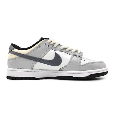 [Custom The eyes of a woman's vow are grey]  Dunk Skateboarding Shoes Women's Low-top White