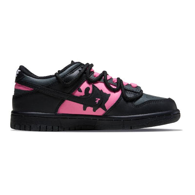 [Custom Female moonshadow cat]  Dunk Skateboarding Shoes Women's Low-top Red