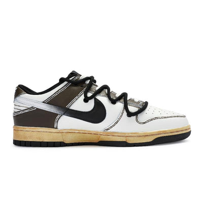 [Custom Cappuccino]  Dunk Skateboarding Shoes Low-top Palm Tree Unisex