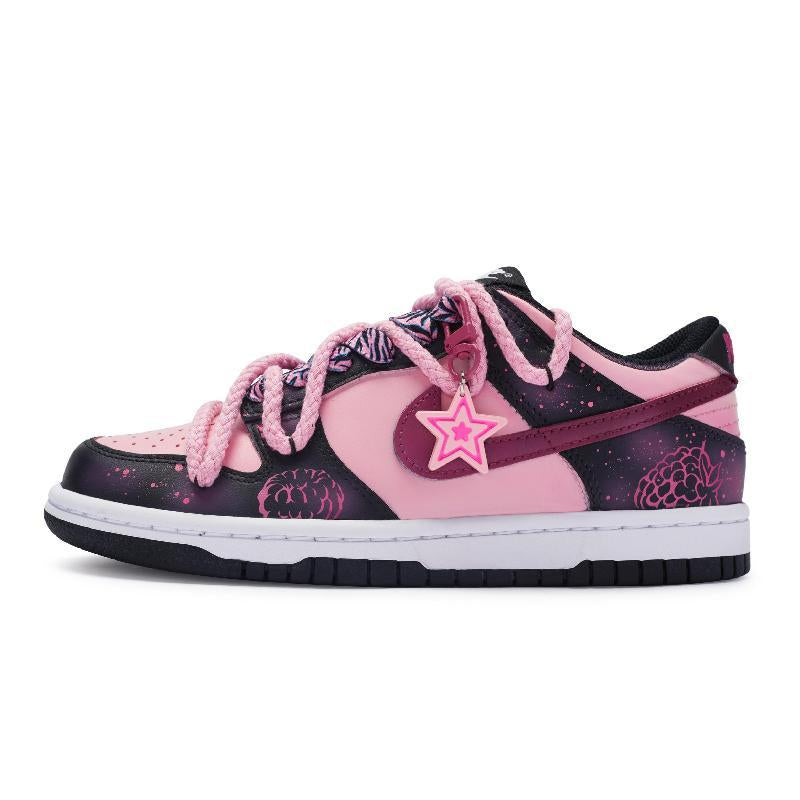 [Custom Sensenberry]  Dunk Skateboarding Shoes Women's