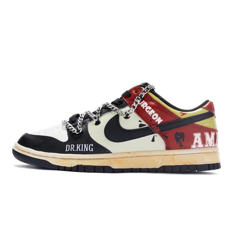 [Custom DR.King]  Dunk Skateboarding Shoes Unisex
