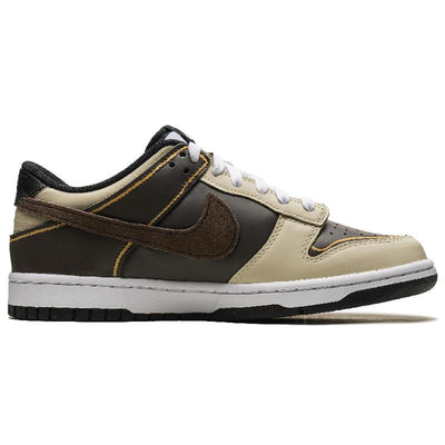 [Custom Simple shoes are popular.]  Dunk Skateboarding Shoes Women's Low-top Brown