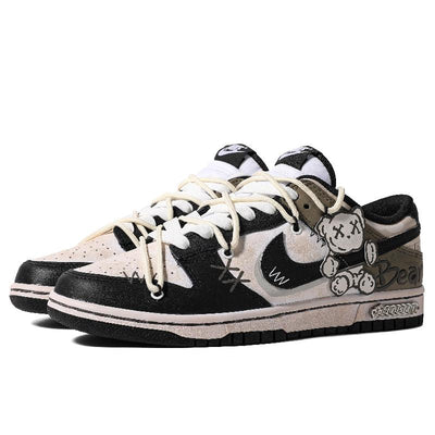 [Custom Female stuffed bear S-BOX]  Dunk Skateboarding Shoes Women's