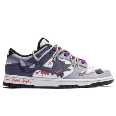 [Custom Women's black tea Star Ice S-BOX]  Dunk Skateboarding Shoes Women's