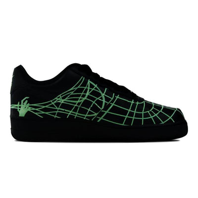 [Custom Three men's and women's hand-painted glow-in-the-dark designs]  Air Force 1 Skateboarding Shoes Unisex