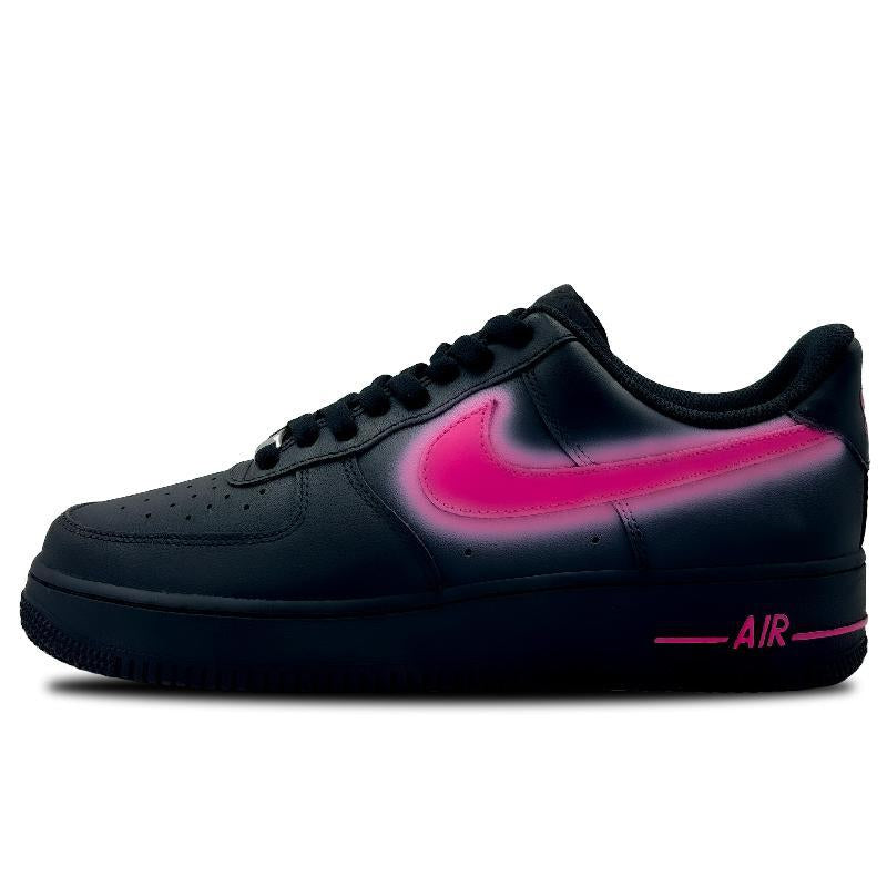 [Custom The Eiffel Tower]  Air Force 1 Skateboarding Shoes Unisex Low-top Pink