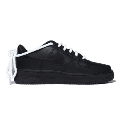 [Custom XR cashew flower QD]  Air Force 1 Skateboarding Shoes Men Low-top Black/white
