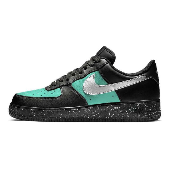 [Custom Tiffany's Starry sky]  Air Force 1 Skateboarding Shoes Men
