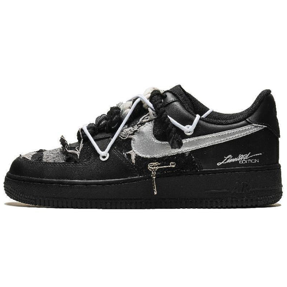 [Custom Those who bind dreams act]  Air Force 1 Skateboarding Shoes Men Low-top Black