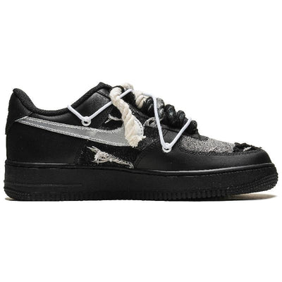 [Custom Those who bind dreams act]  Air Force 1 Skateboarding Shoes Men Low-top Black