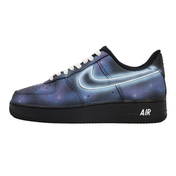 [Custom White Hook Starry Sky A067]  Air Force 1 Skateboarding Shoes Unisex
