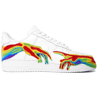 [Custom Thermal sensing effect]  Air Force 1 Skateboarding Shoes Men Low-top Multicolor