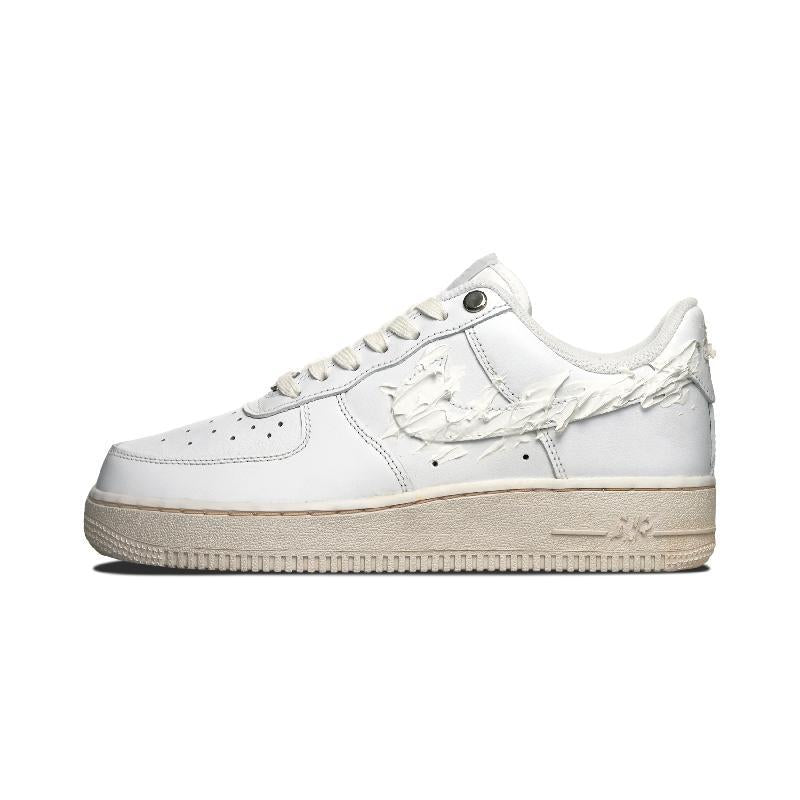 [Custom White mist thorns]  Air Force 1 Skateboarding Shoes Men
