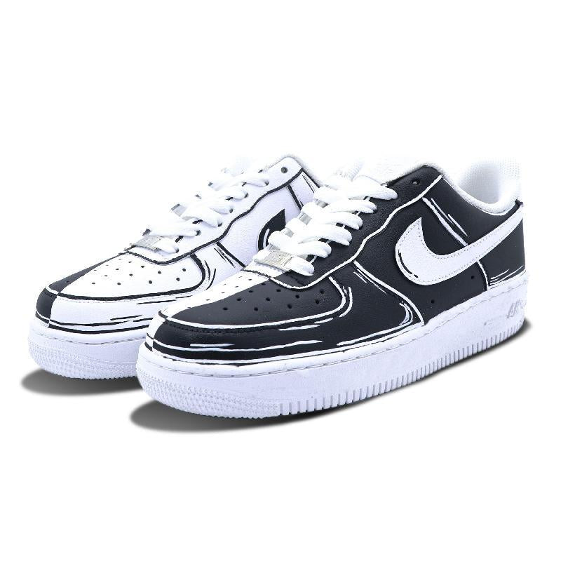 [Custom Tai Chi Animation]  Air Force 1 Skateboarding Shoes Men