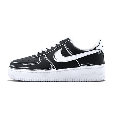 [Custom Tai Chi Animation]  Air Force 1 Skateboarding Shoes Men