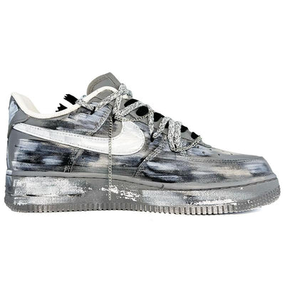 [Custom Zipper Deconstruction]  Air Force 1 Skateboarding Shoes Men