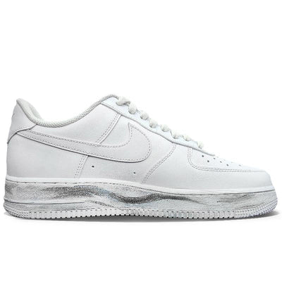 [Custom Water tune head]  Air Force 1 Skateboard Shoes Unisex Low-Top Black