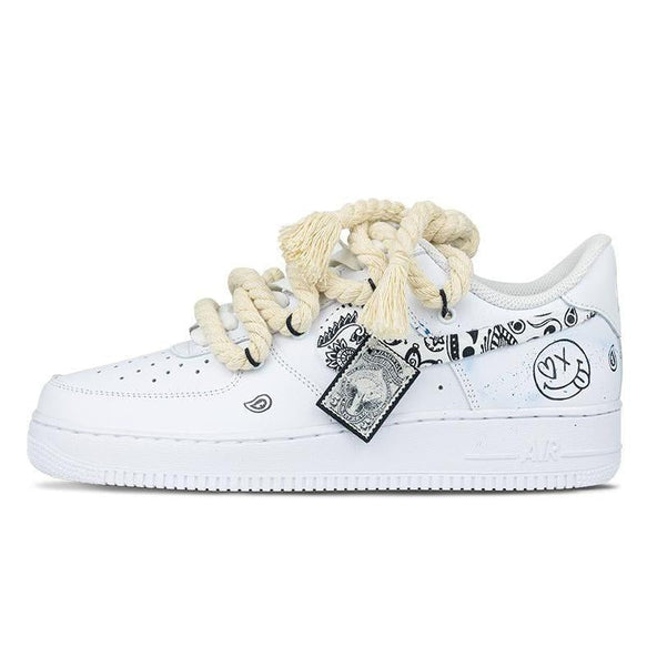 [Custom Wandering artist]  Air Force 1 Skateboarding Shoes Men