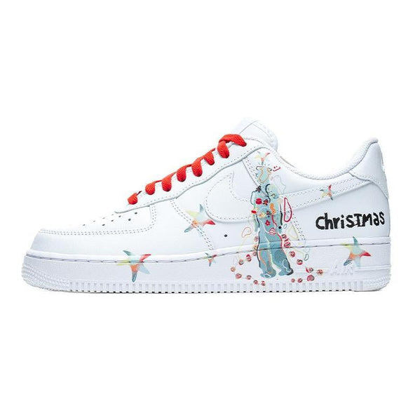 [Custom The male character Christmas]  Air Force 1 Skateboarding Shoes Men