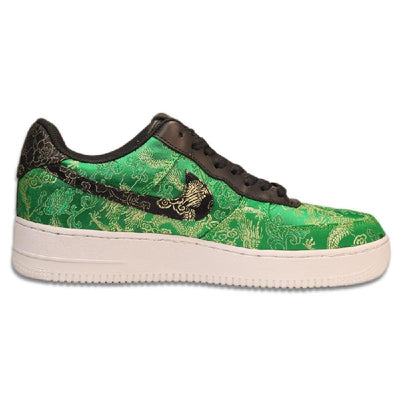 [Custom Transformation - Green Jade and Blue Dragon]  Air Force 1 Skateboarding Shoes Men