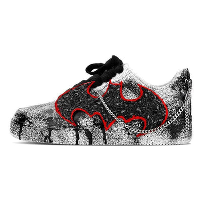 [Custom The male superhero Batman]  Air Force 1 Skateboarding Shoes Men