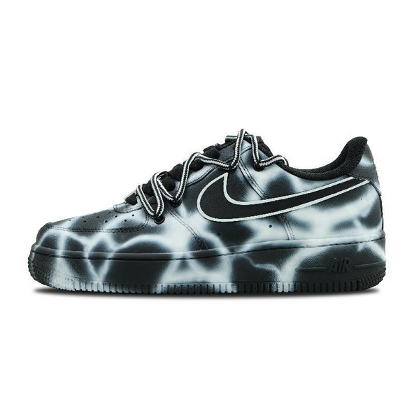 [Custom The mist of the night]  Air Force 1 Skateboarding Shoes Women's