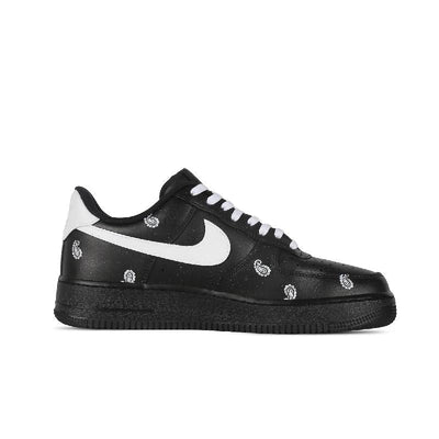 [Custom The origin of the female style]  Air Force 1 Origin Slip-Resistant Coverage Low-Top Skateboard Shoes Women's Black