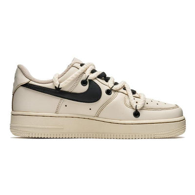 [Custom Women's coffee brown]  Air Force 1 Skateboarding Shoes Women's