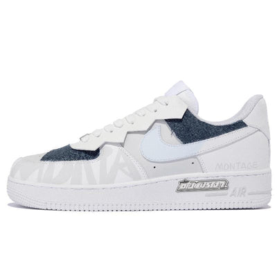 [Custom Women's Montage xhzz]  Air Force 1 Skateboarding Shoes Women's